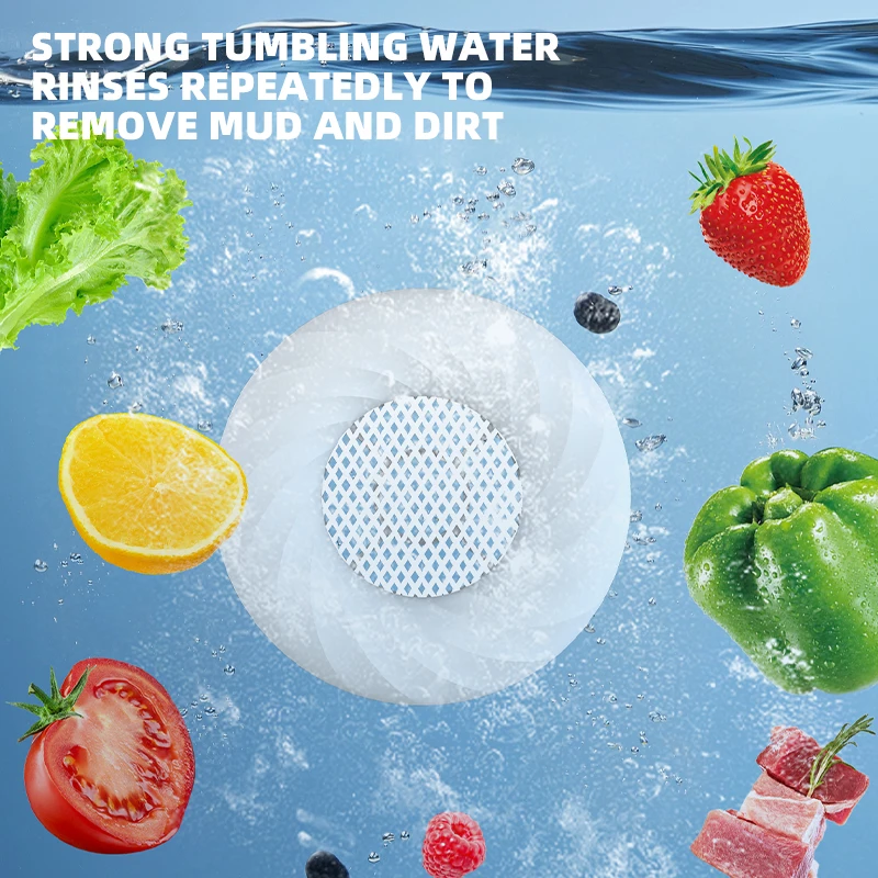 Перезаряжаемый USB-очиститель фруктов и овощей