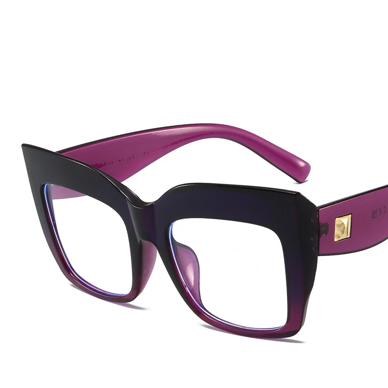 Cheapest Glass Degree Optical 2023 Gafas Grandes Para Mujer Anti Lumire Bleu Custom Frame Glasses Optic Lunettes Des Femmes