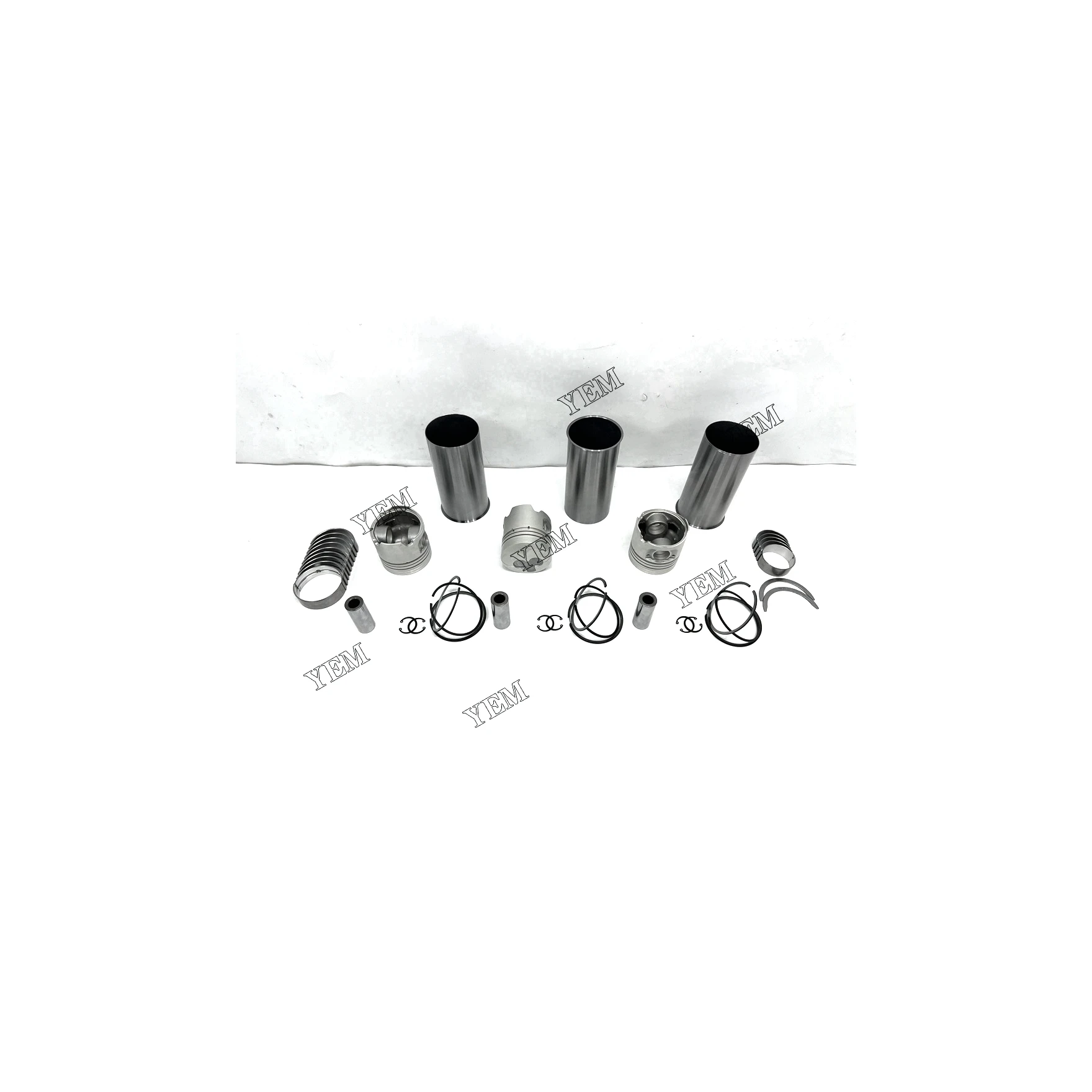 Cylinder Liner Kit With Bearing Set for Isuzu 3AD1 Engine Rebuild Kit