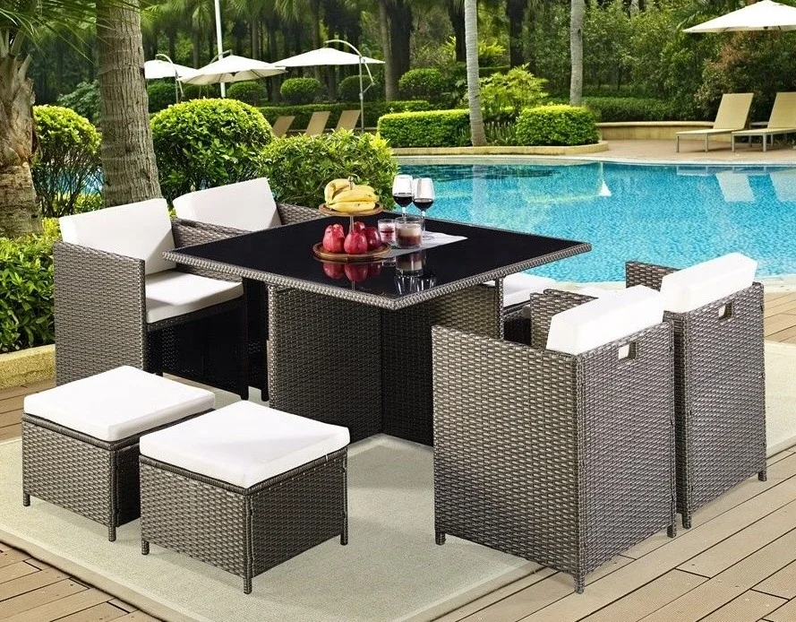 rattan cube set sale