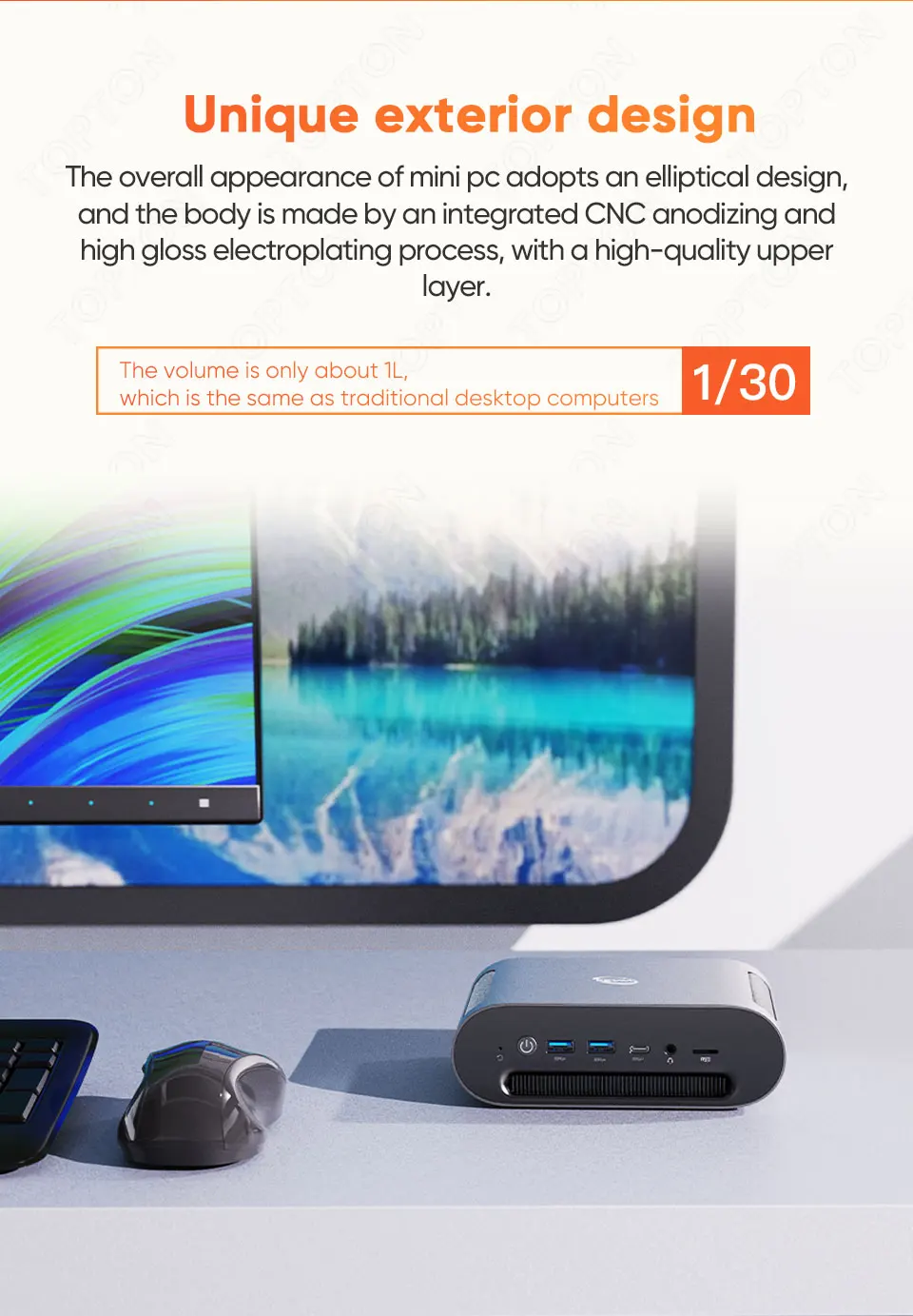 FEVM FA880 PRO - AMD Ryzen 7 8840HS Mini PC for Gaming