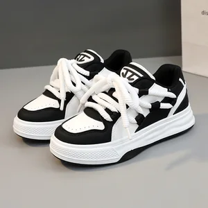 F1227 New Shallow Mouth Women's Shoes Summer and Autumn Seasons Trendy, Breathable, Elevated Thick Sole Colored Casual Shoes