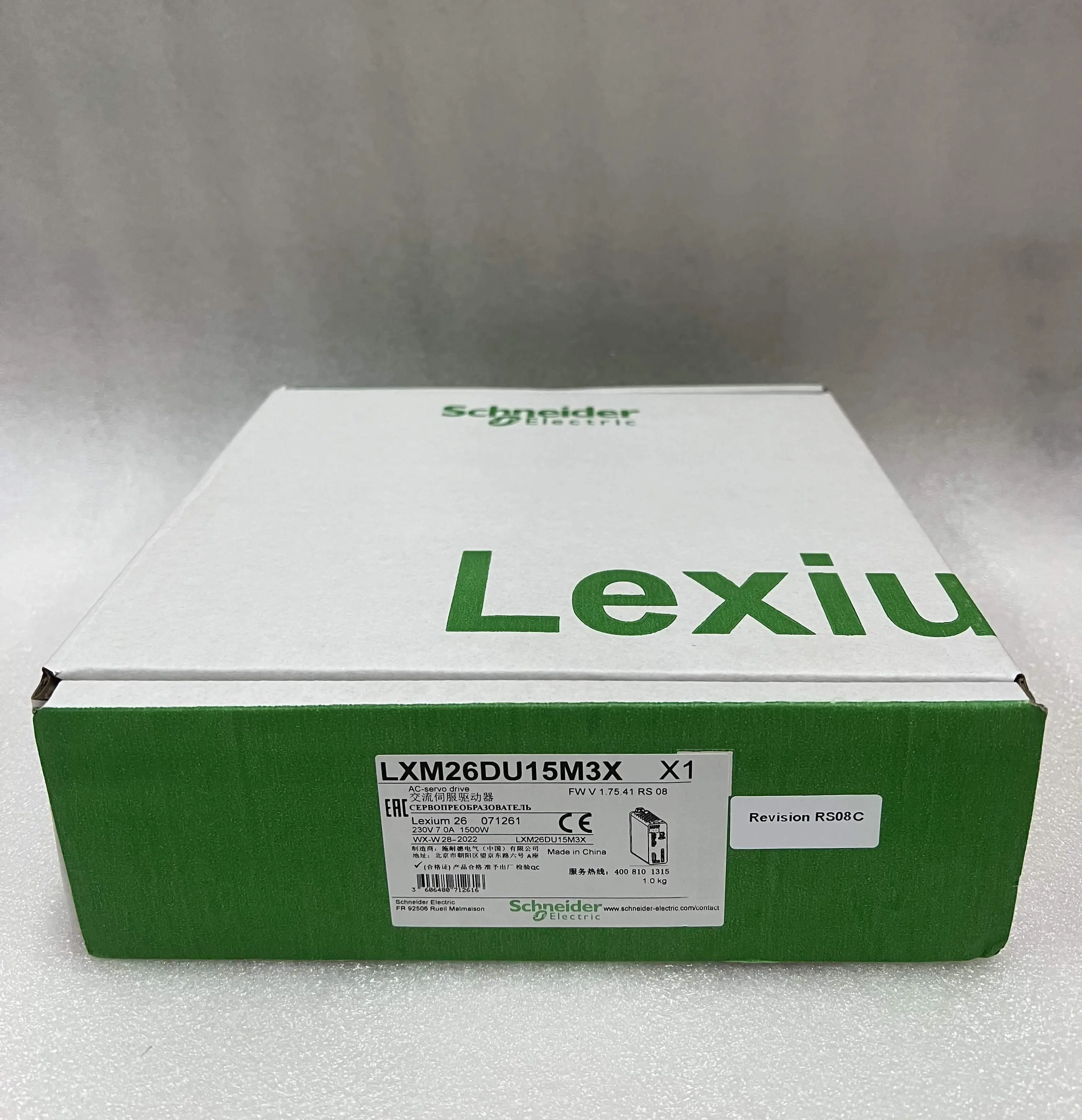 Schneider AC Servo Drive LXM26DU15M3X Schneider AC Servo Drive LXM26DU15M3X