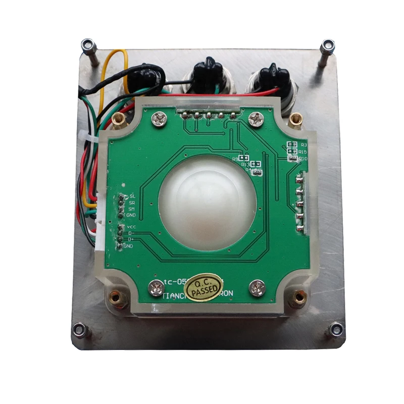 50mm White Small Trackball Mouse Pointing Device for Industrial Application