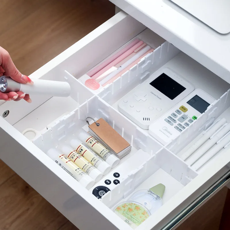 Clear Acrylic Drawer Divider Adjustable Diy Drawer Sock Underwear
