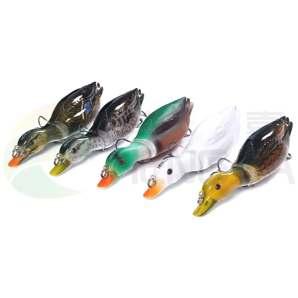 NEW Top Water DUCK Frog Fishing Lure 13cm/35g - 3D Eyes