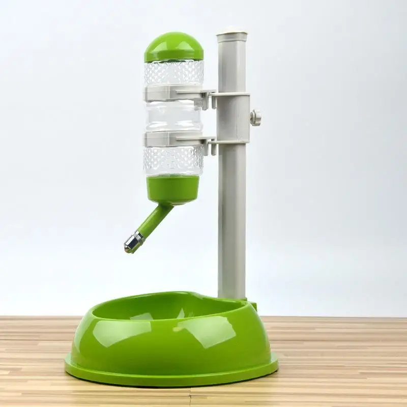 2 в 1 миска для кормления кошек и собак пластиковая подставка набор мисок воды