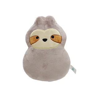 High Quality New Arrival Easter Cute Stuffed Sloth Toy Baby Soft Plush Animals Pillow with PP Cotton Filling