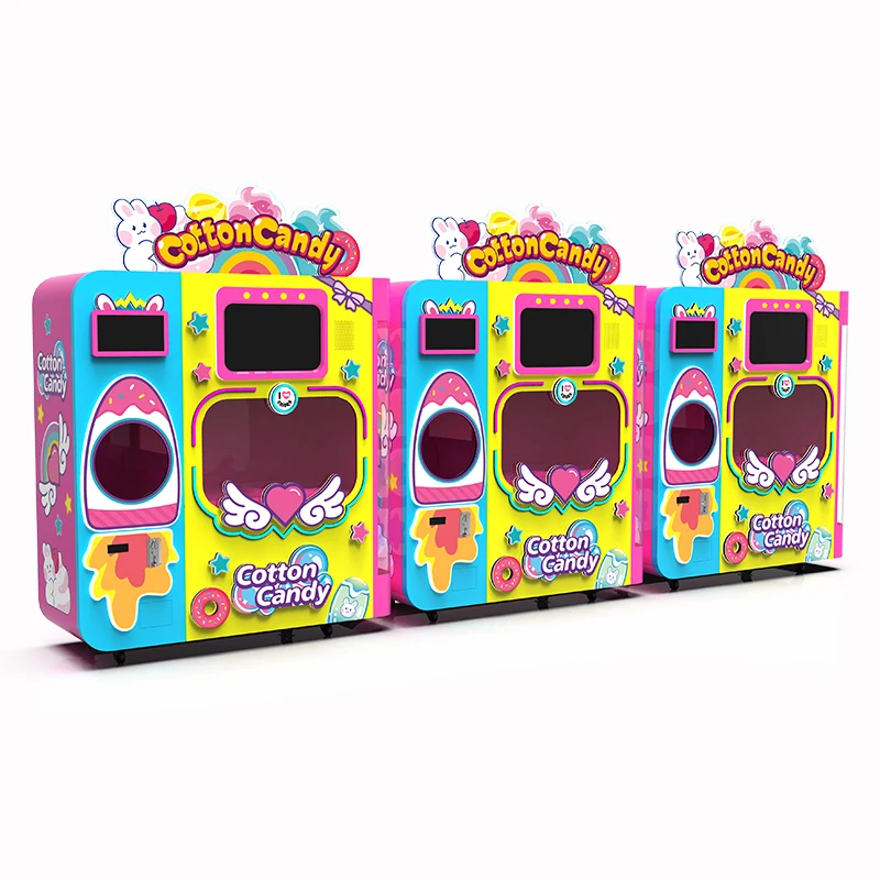 Equipment And Machines Marshmallow Vending Machine Cotton Candy Trade ...