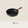 Sartén negra de 24 cm