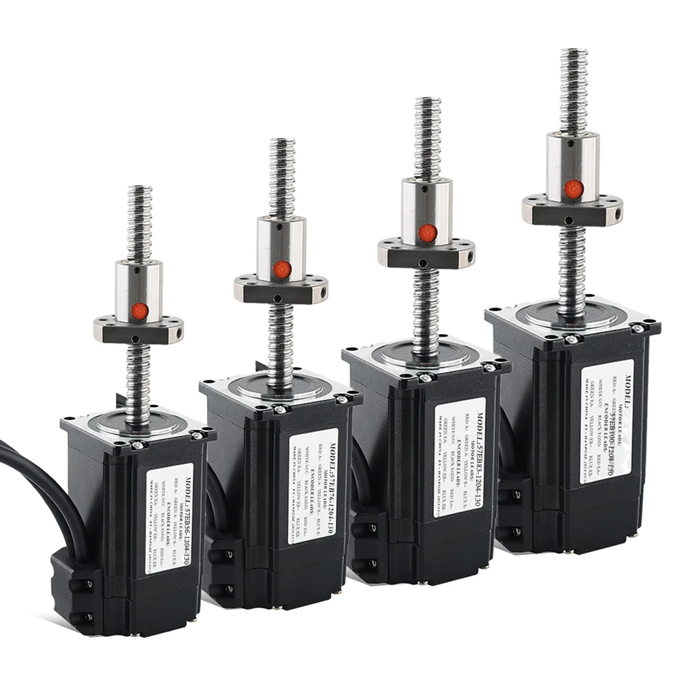 3D Printer Closed-loop Motor Nema23 57EB56/76/83/100-1204-130 2.2N. m 4.0A Ball Screw Stepper Motor