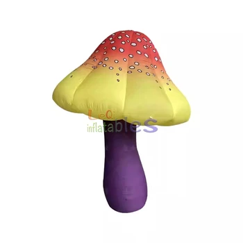 Inflatable Cartoon Plants Mushrooms Model Shopping Malls Bars Parties for Jungle Insect  Butterflies Theme