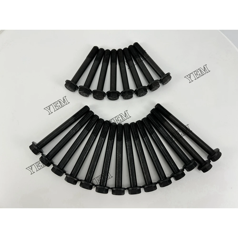 For Perkins 1004-4 Cylinder Head Screw Repair Parts Engine Replacement Parts 4