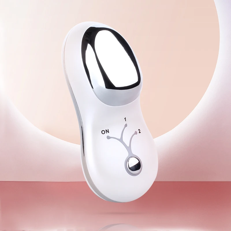 2022  Mini Microcurrent Galvanic Appliance Vibrating Facial Women Beauty Device Face Care