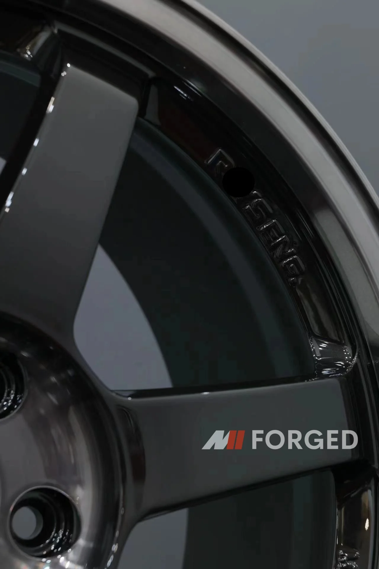 MN Forged Te37 SL Double Pressed Black Rims for BMW E46 M3