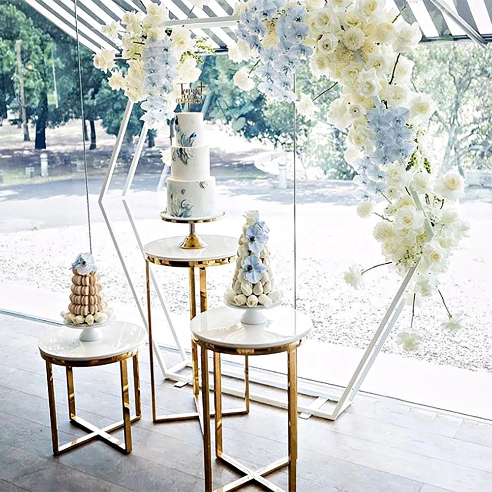 Decoración de Hierro Forjado para Mesa de Pastel de Cumpleaños, Accesorios  Decorativos, Mostrador de Postres, Área de Bienvenida, Decoración de Bodas