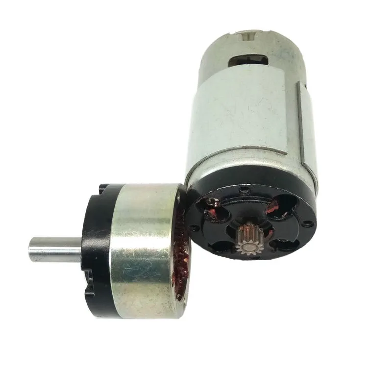 24V Dc Motor Gearbox Speed Increaser 500Rpm 100Rpm 10 Rpm 12V 775 Dc Gear Motor