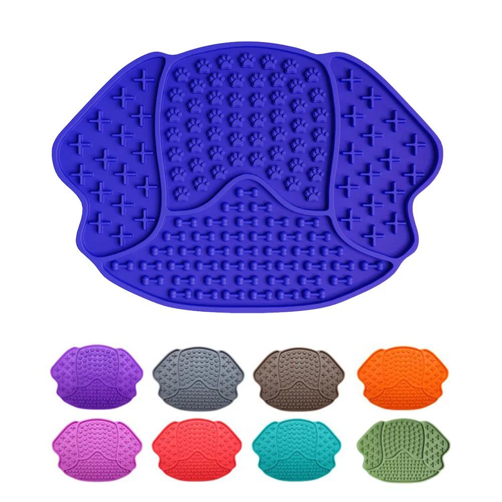 Пса Слоо Фуд Боол Пет Ликинг Мат & Силикон играчка за штенег мачка хранилаци Премиум Квалитетни Пет Боолс & Храна Плат