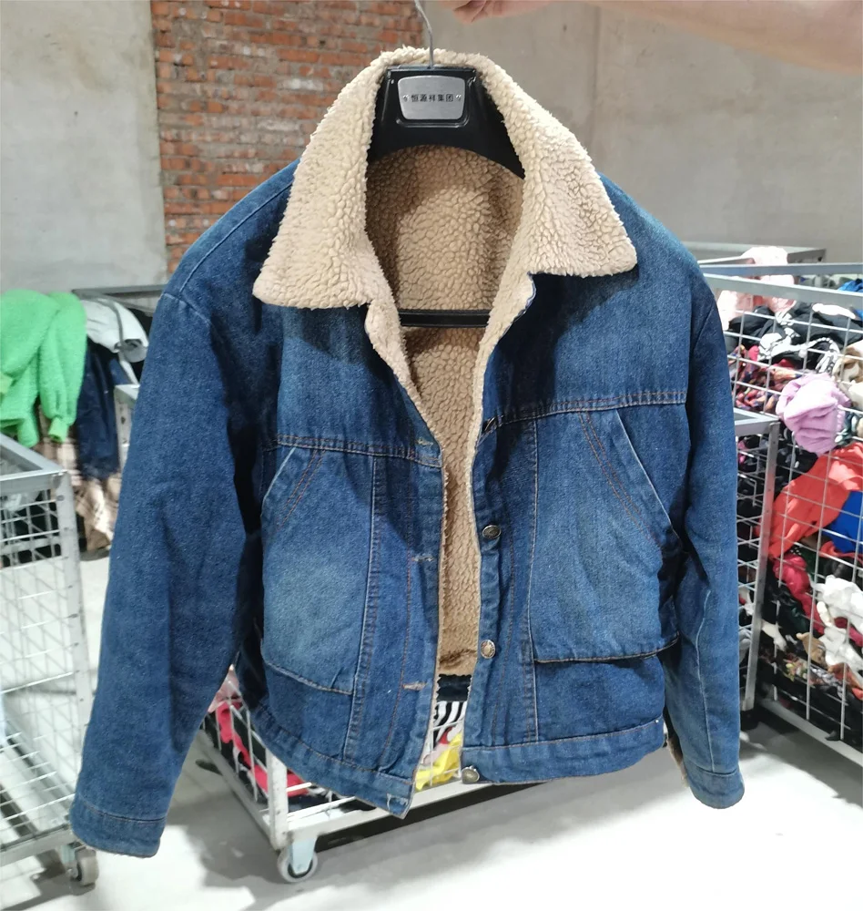 Denim Jackets Bales Mixed Used Clothing Bale Jean Jacket Second Hand ...