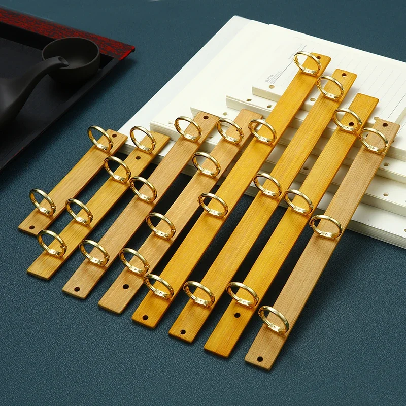 1pcs A4/a5/b5/a6/a7 Ring Binder Clips Metal 6 S Binding Office School