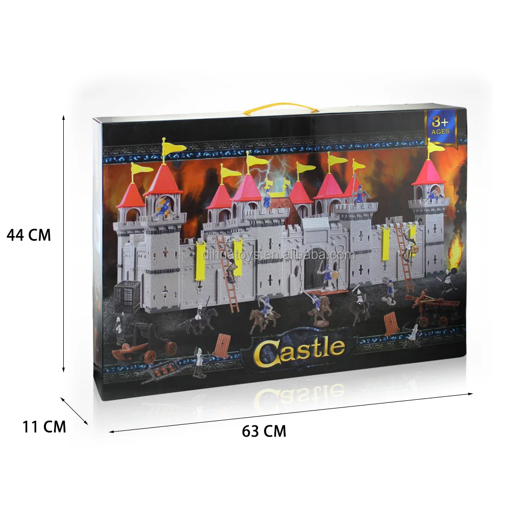 Buroku - Kit di Costruzione Medievale 400 Pezzi | Torre del Castello Realistica | Mattoni di Pietra | Favorisce l'Apprendimento STEM e le Abilità Motorie | Per Bambini e Adulti | Colla