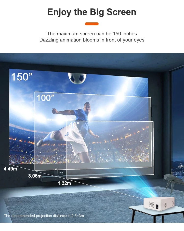 Projection Mapping Projector 2000 Lumens 4k Laser Projector 7000 Lumens