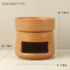 สีน้ำตาล10*10*10ซม.