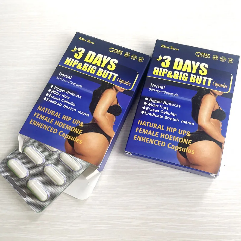 Butt Enhancement Capsules Private Logo Buttock Booty Hip Enlargement Big Butt Enhancement  Capsules
