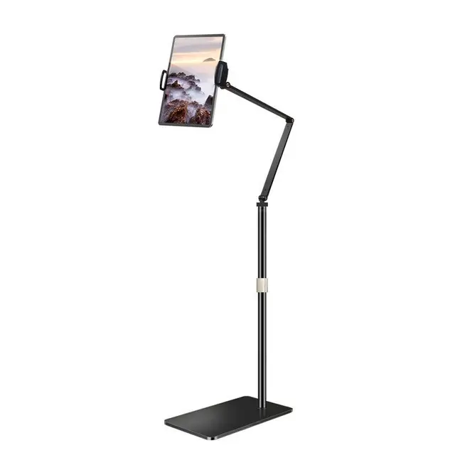Flexible Phone Stand Holder Floor Portable Monitor Stand 360 Degree Rotatable Adjustment Long Arm Tablet PC Stands For Iphone
