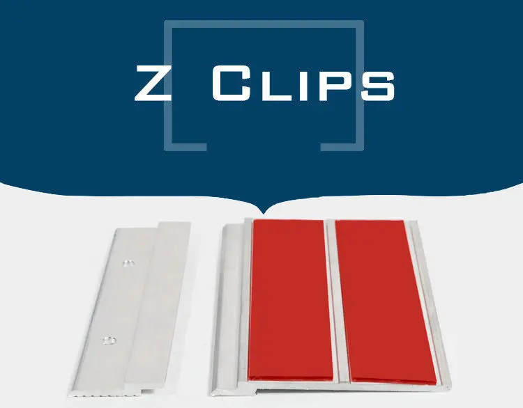 Interlocking Aluminum Z Clips Bracket Hardware French Cleat Hanger