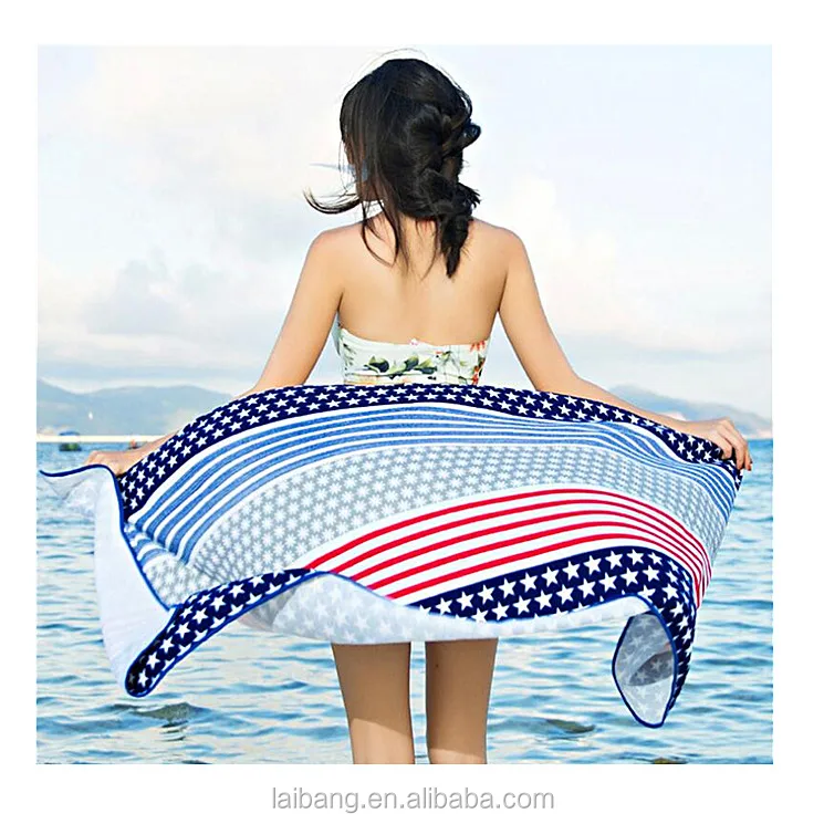 Hawaiian Style Custom Microfiber Beach Towel For Summer Custom Print Beach Towels Buy Custom