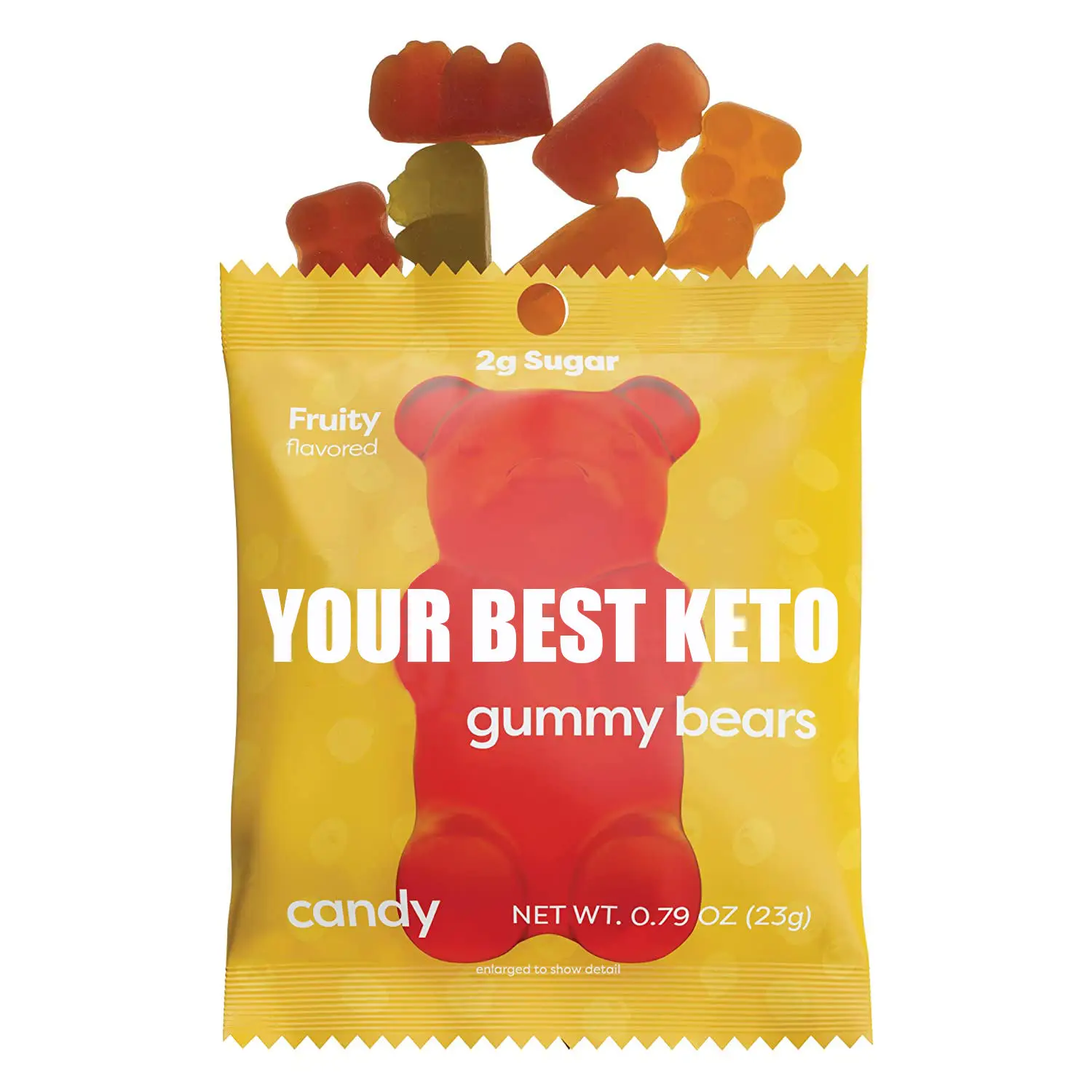 Dietary Fiber Supplement Keto Candy Gummy Bears Keto Gummies Weight Loss Slimming Protein Gummy