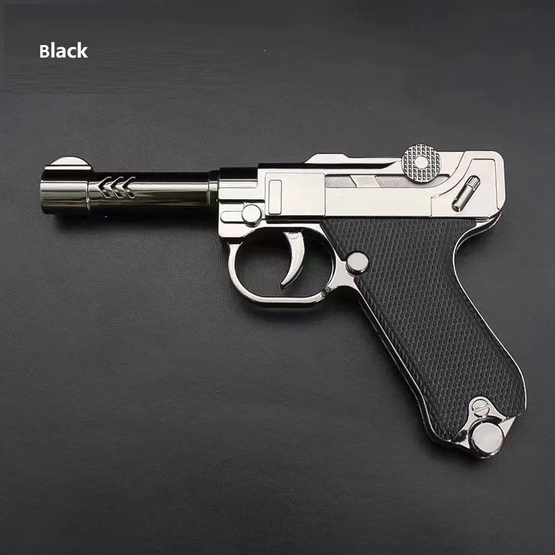 Jiaxin Creative German Luger Pistol Cigar Lighters Gun Shaped Butane