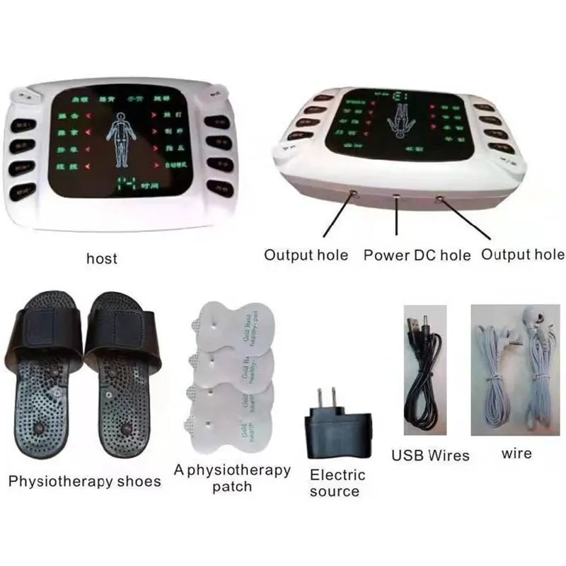 Factory Price Digital Tens Electronic Pulse Massager Electronic Massage Therapy Machine