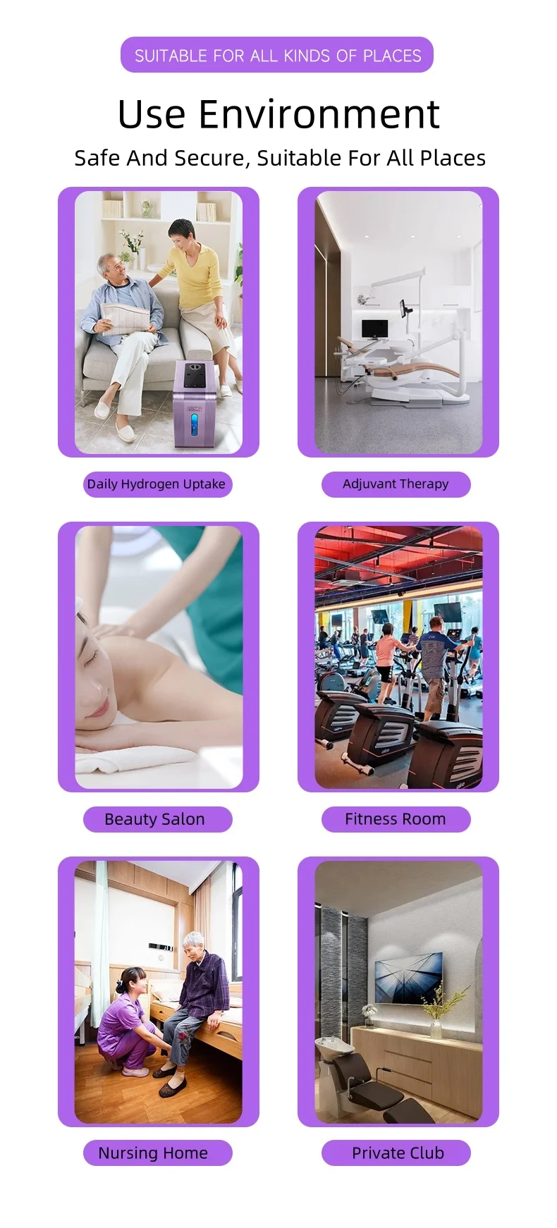 900 Ml Hydrogen Inhalation Machine Hydrogen Generator Home Nasal Inhaler Portable Inhaler Machine details