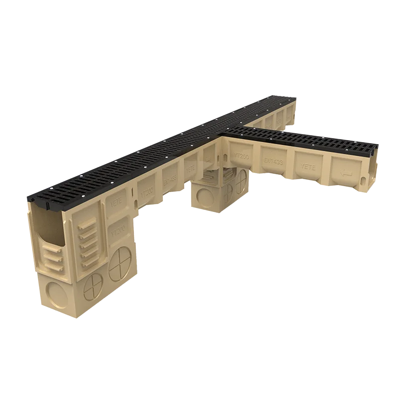 
E600 CO 6 дюймов. * 5 футов. Высокопрочный полимерный дренажный канал с крышкой из ковкого чугуна для дренажной системы водоемов 