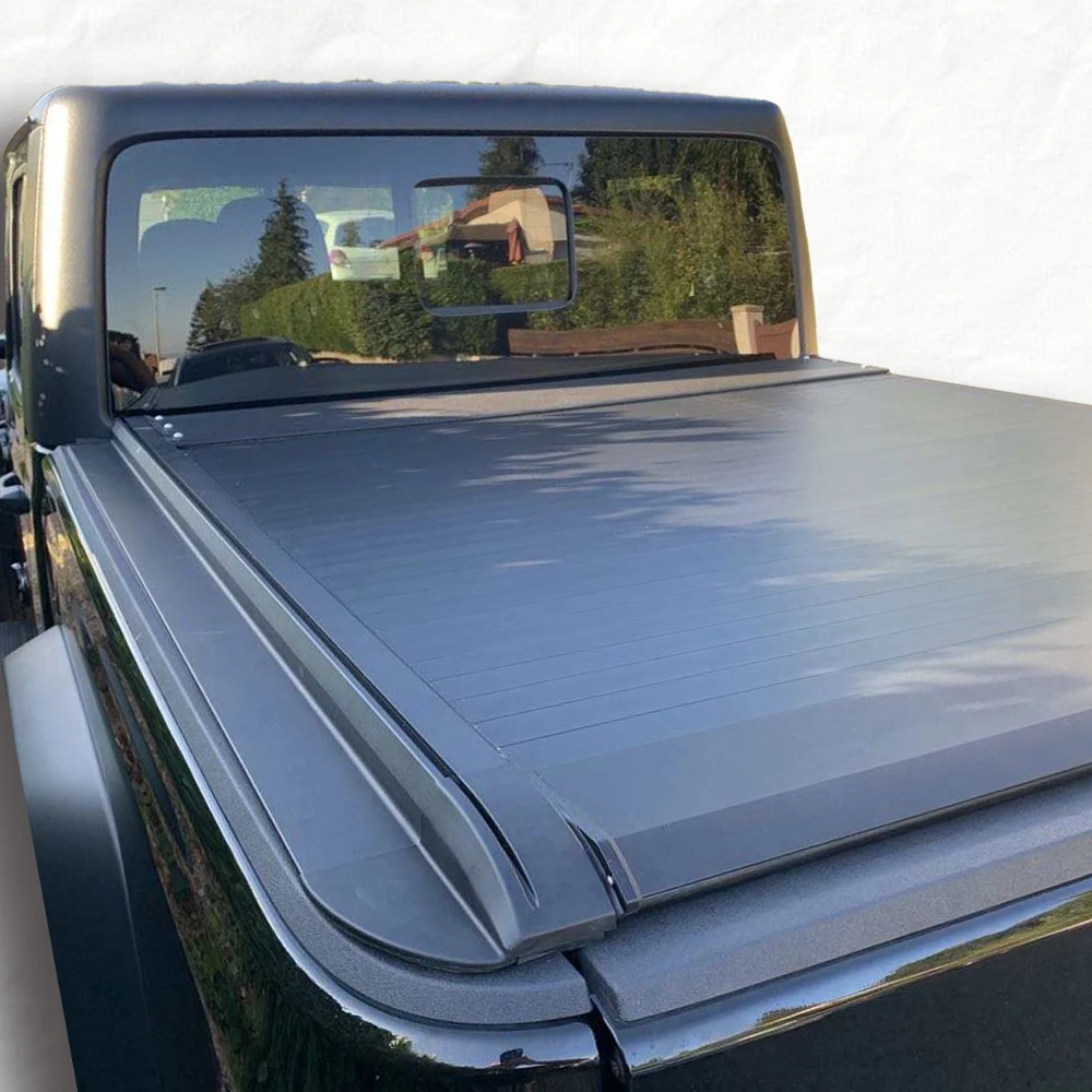 Aluminum Pickup Bed Retractable Bed Covers For Chevy Colorado Silverado