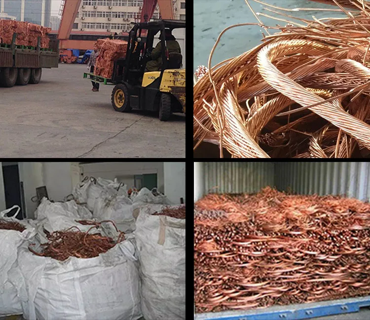 99.99 Copper Scraps Pure Millbery Copper Wire Scrap /cooper Ingot