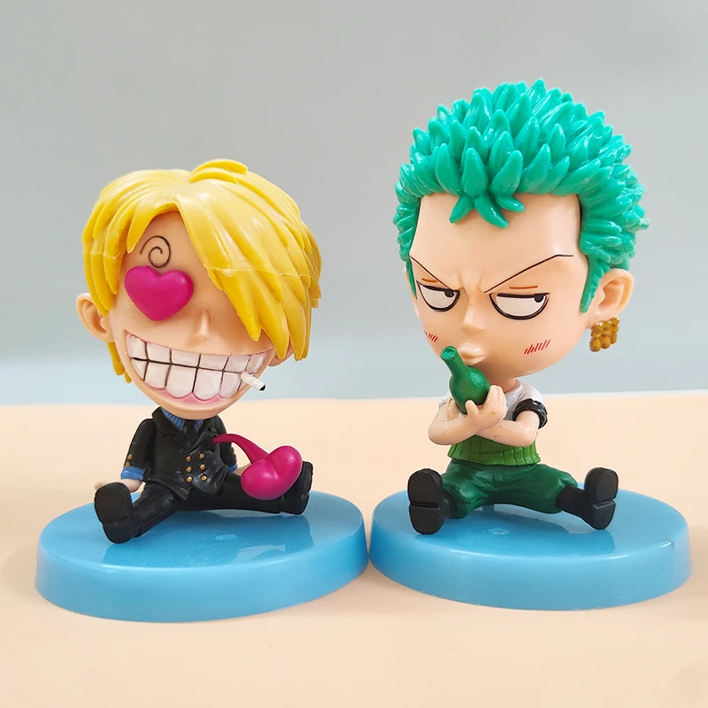 21 MINIFIGURE ONE PIECE set completo Rubber Zoro Sanji Namy Monkey Rufy  gashapon EUR 49,99 - PicClick IT