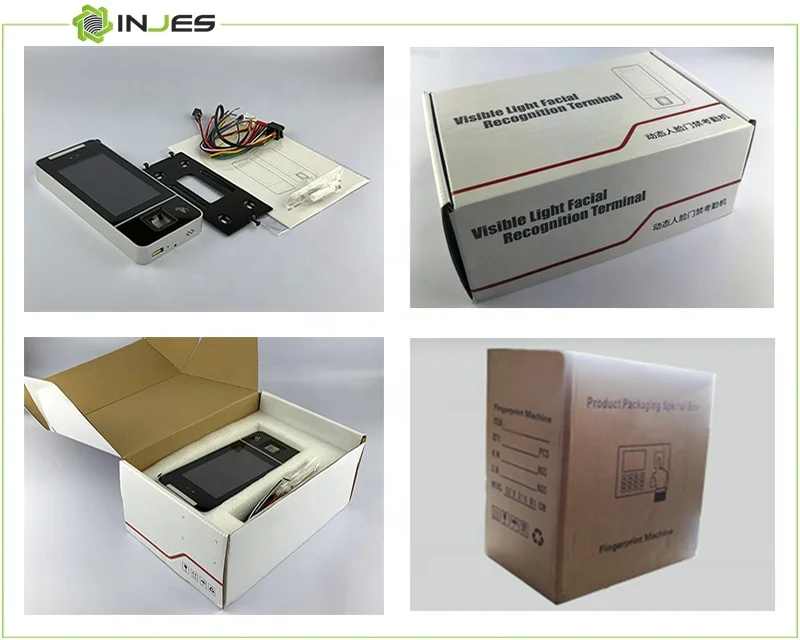 INJES Face Recognition Temperature Measurement System Camera Security Facial Time Attendance Access Control Terminal