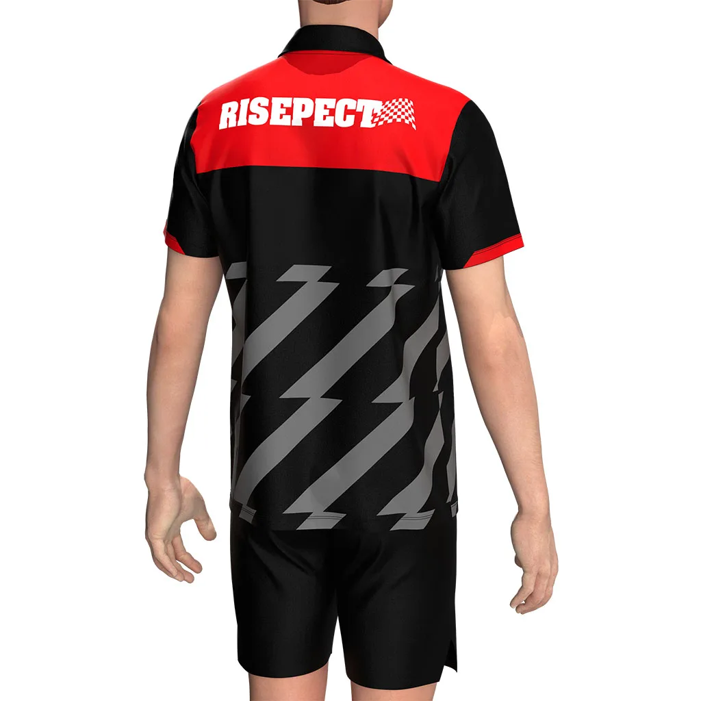 Design Sublimation Pit Crew New Racing Downhill Jersey Custom Motorcycle Shirt Polo Moto