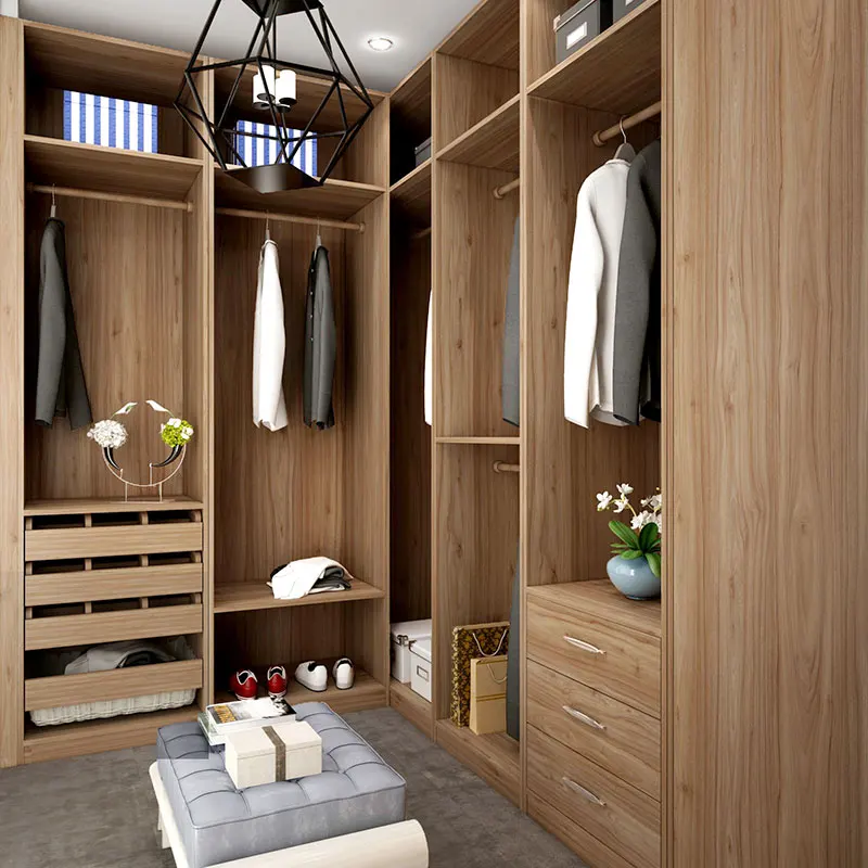 OPPEIN Factory Prices Wood Grain Modern Designs 3 Door Sliding Bedroom Simple Indian Home Furniture Minimalist Wardrobe