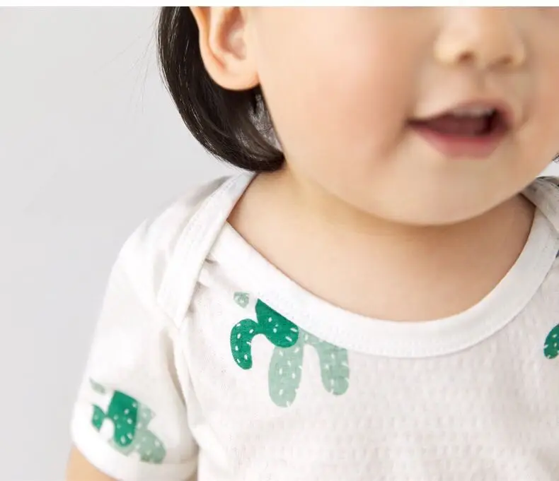 Лето в основном для новорожденных одежда для малышей комбинезон, 100% хлопковая одежда для малышей