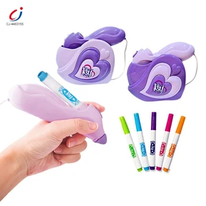 Chengji Spray Paint Pen Jewelry Spray Pen Kid Washable Watercolor Electric Marker Spray Airbrush Pen Paint Pen Airbrush Pen