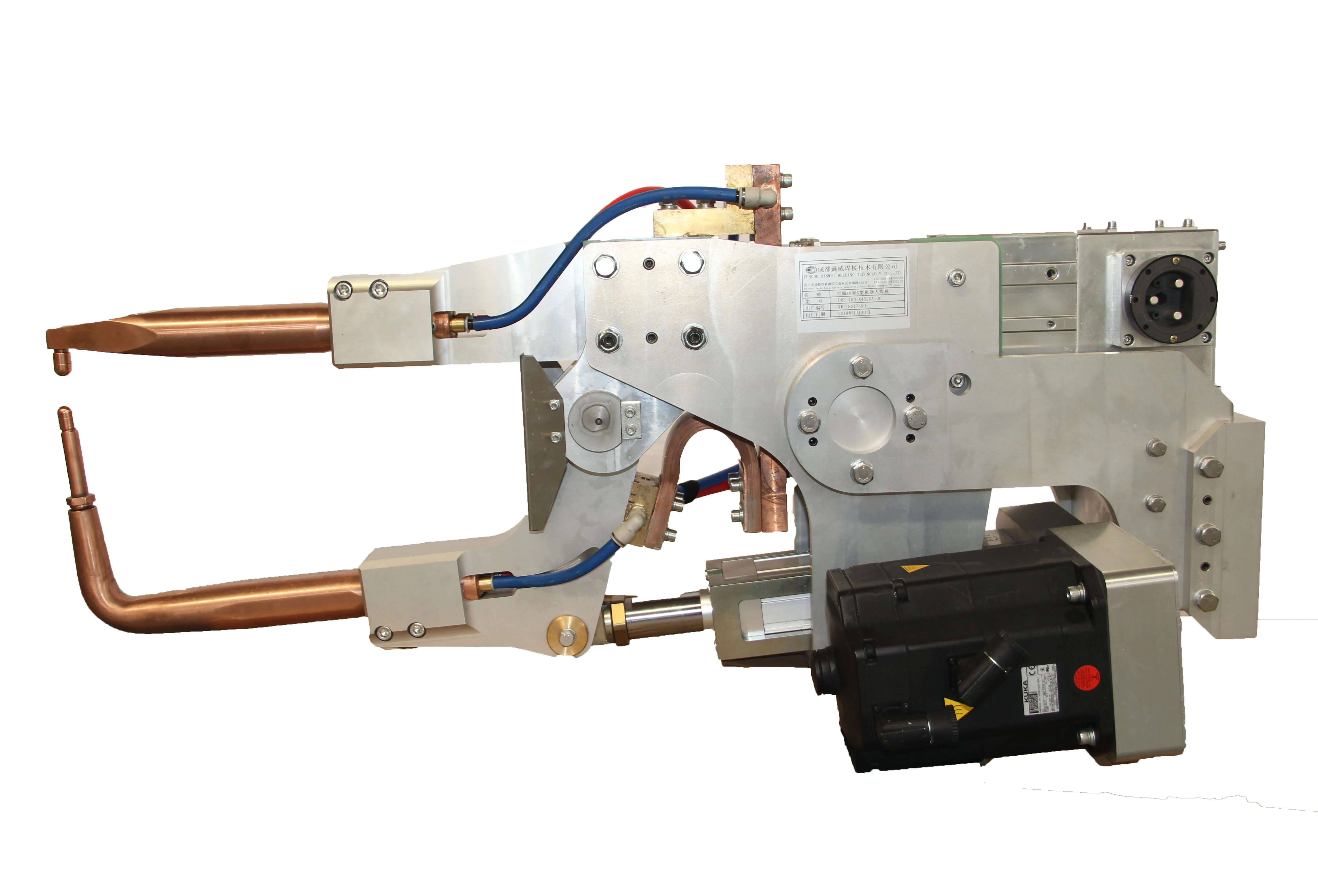 High Efficiency Automatic Servo Adaptive Robot Spot Welding Gun for Factory