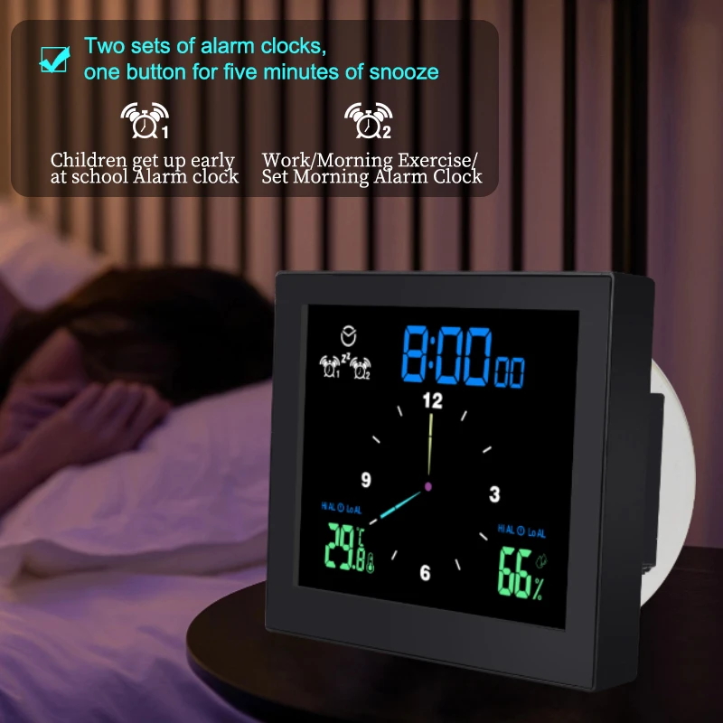 Bathroom Suction Cups Waterproof Countdown Timer Shower Wall Clock