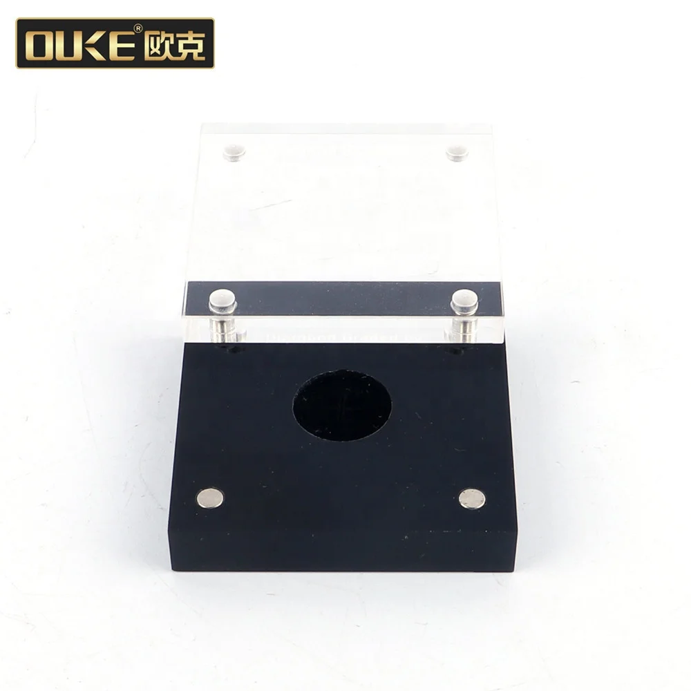 
 Акриловая коробка для хранения ювелирных изделий с магнитами  