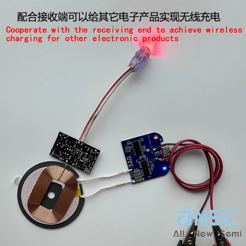 custom-made wireless fast charging coil pcb copper wire coil