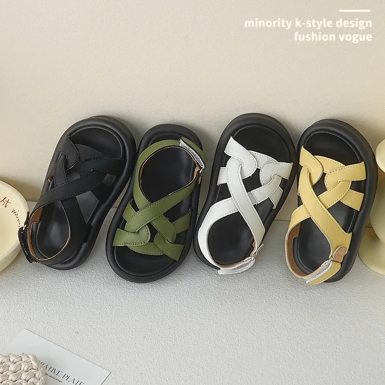 Wholesale Walking Style Shoes Sandalias Kids Shoes Summer 2023 Stylo Shoes in Sandals for Girls