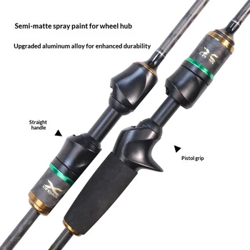 Ultra-Light Solid Carbon Sea Bass Lure Rod Hard-Action Stream Fishing for Weihai Factory – Hard Lure – view 4